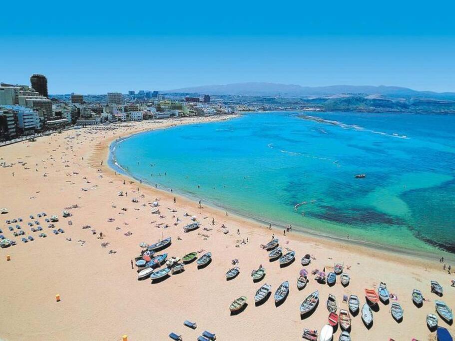Beachfront With Open Terrace In Canteras Appartement Las Palmas de Gran Canaria